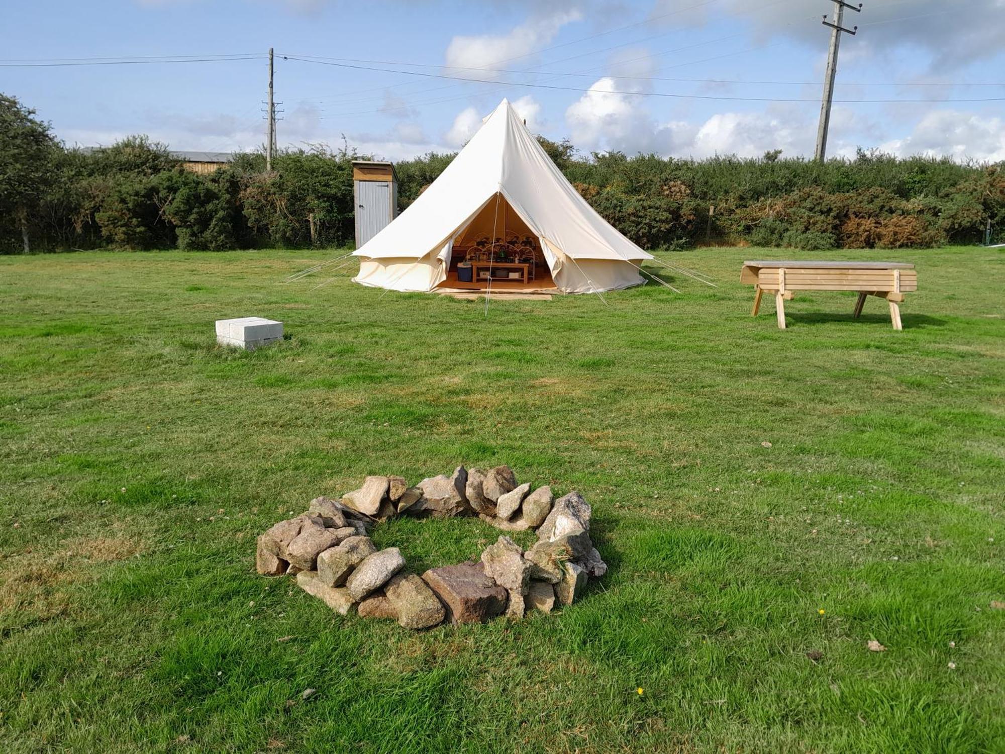Cornish Skies Glamping Pool Екстер'єр фото